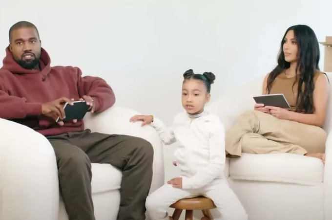 Kanye West Daughter “North” Prefers Saying with her Dad_ Kim Reveals