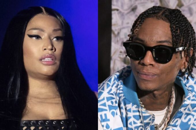 MTV VMAS _ Nicki Minaj Reacts to Soulja Boy Complaints