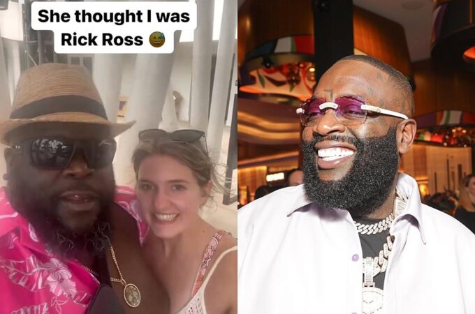 Rick Ross Look Alike Confuses Fans Who Took Pictures With Him