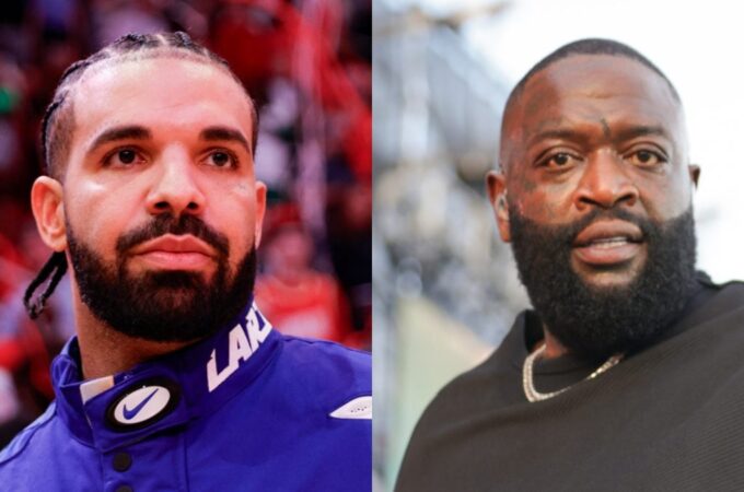 Amid Instagram Diss Rick Ross Ex gets VIP Treatment From Drake