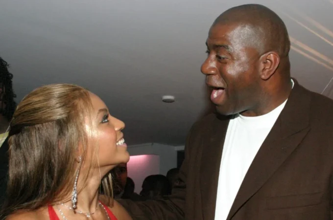 Beyoncé is dubbed “the greatest female entertainer of all time” by Magic Johnson.