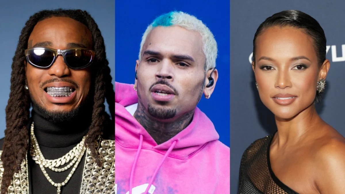 On The New Song “TENDER,” Quavo Drags Chris Brown Over Karrueche Trans Fling.