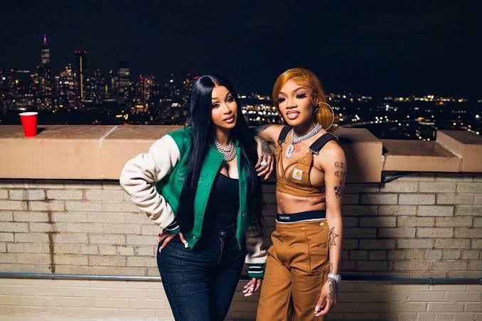 Cardi B’s Cousin GloRilla Surprises Her After Child Birth